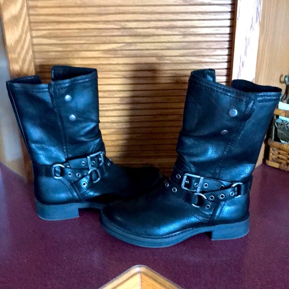 Zodiac Shoes - ZODIAC Faith Moto inspired boots size5